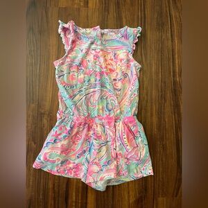 Lilly Pulitzer Toddler Girl Romper Size 4